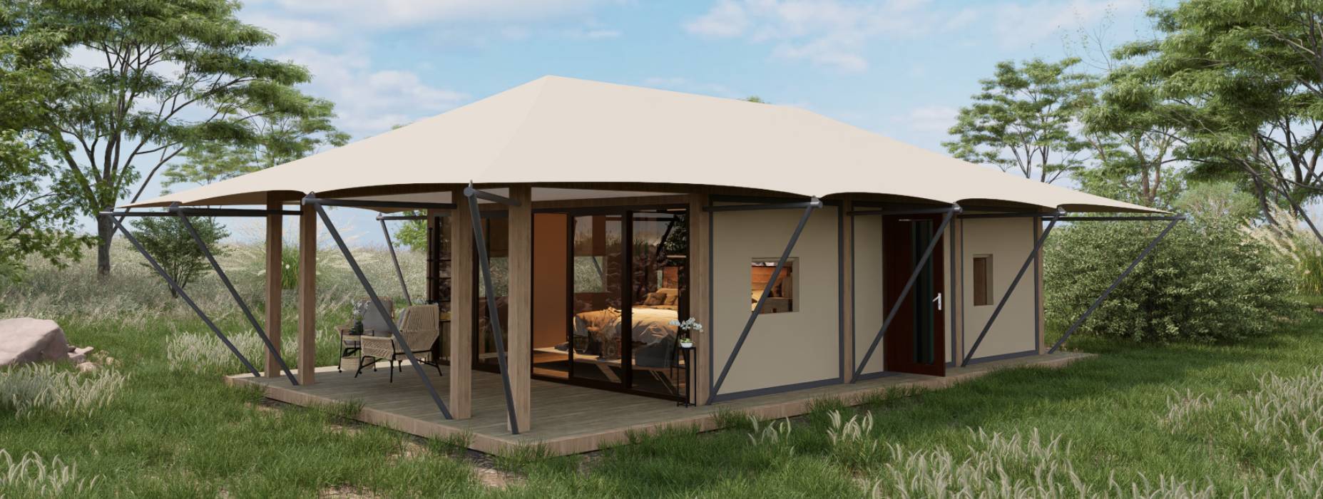 北林区户外酒店帐篷厂家